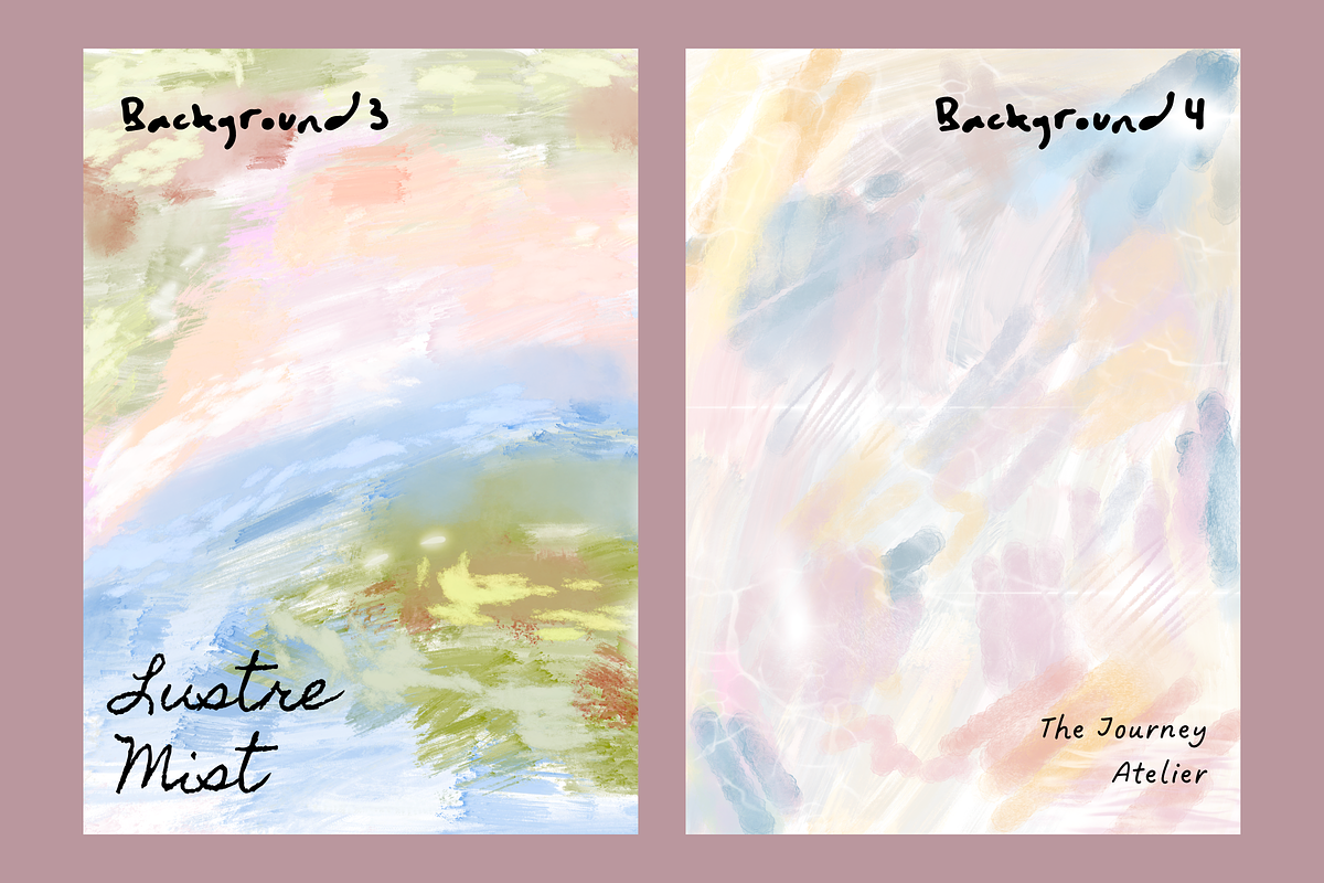 Lustre Mist: Watercolor Oil Textures, a Background Graphic by The Journey Atelier (Photo 12 of 18)