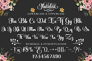 Antalea, a Script Font by IM Studio (Thumbnail 7 of 12)
