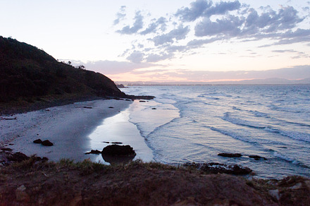 Coastal sunset 2 containing sunset, coast, and ocean, a Nature Photo by erin.mohr