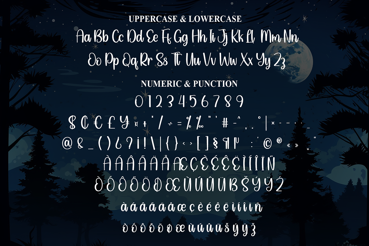Night | Script Font, a Handwritten Font by Scratchones (Photo 7 of 9)
