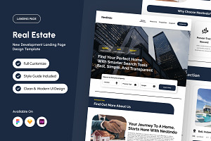 Nestindo – Property Landing Page, an App Template by productype1