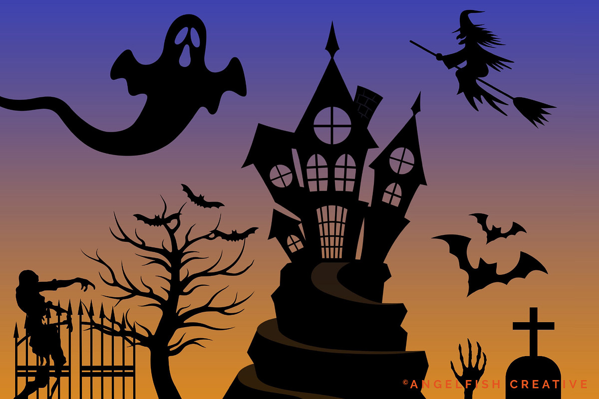 Spooky Stamps Procreate Brushes, a Brush Add-On by AngelfishCreative (Photo 4 of 5)