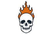 Broken Skull Illustration, an Object Illustration by Decoconio Design (Thumbnail 2 of 3)