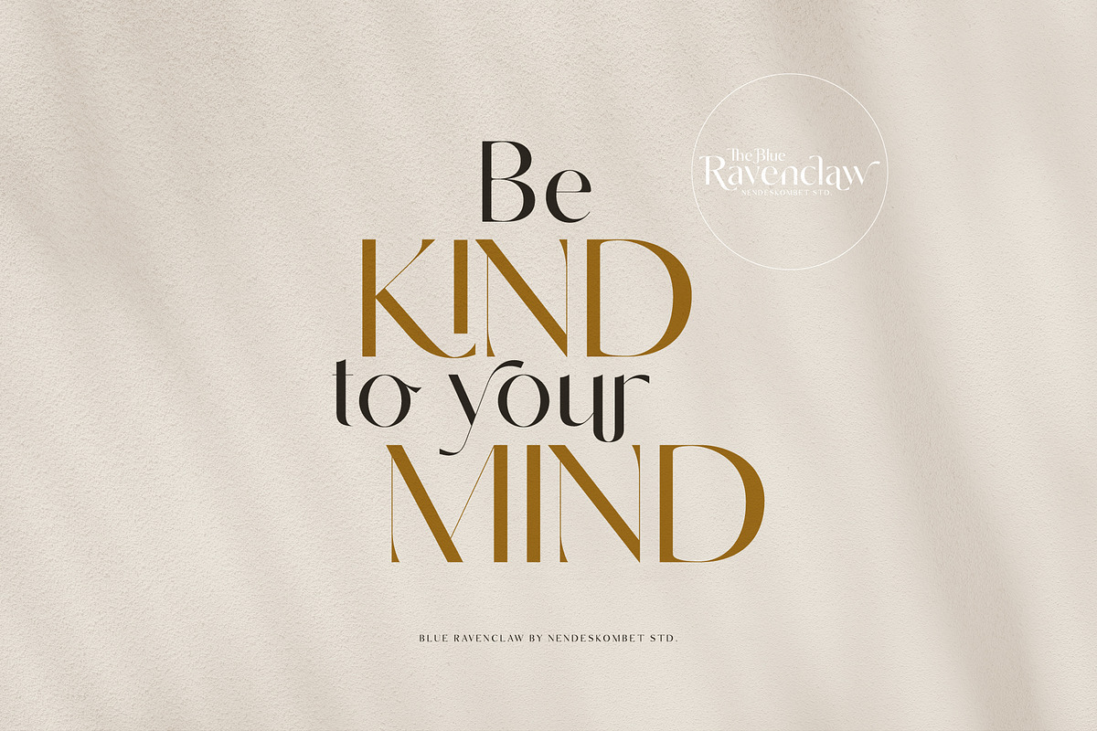 The Blue Ravenclaw - Stylistic Sans, a Sans Serif Font by NendesKombet Studio (Photo 14 of 16)