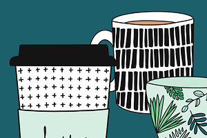 Coffee Mug Clipart Coffee Shop Mugs