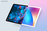 Tablet Dimensions Mockup, a Product Mockup by KL-Webmedia (Thumbnail 4 of 16)