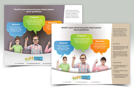 Multipurpose School Flyer Templates