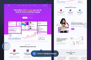 UI Kits - UI Kits Landing Page