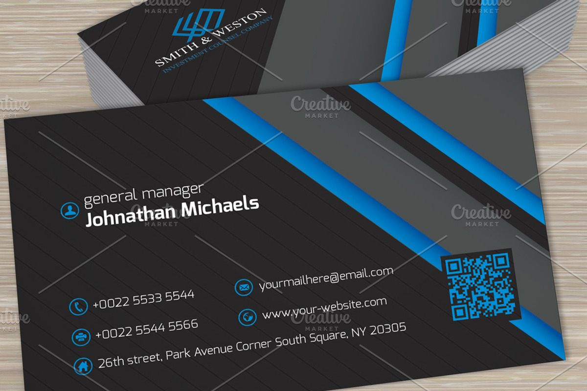 Corporate Business Card, a Business Card Template by BettyDesign (Photo 5 of 6)