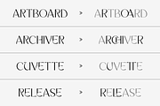 Archattes - Logo Font, a Sans Serif Font by RockboyStd (Thumbnail 7 of 12)