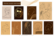 LINE ART COLLECTION BLACK MALE, an Illustration by ArtOLB (Thumbnail 8 of 10)