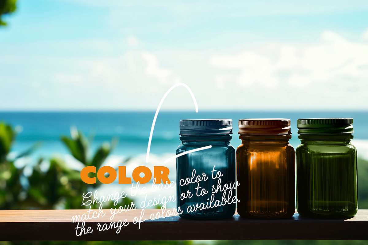 Apothecary Bottle Mockup Scene, a Packaging Mockup by McLittle Stock (Photo 3 of 5)