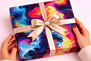 Vibrant Neon & Abstract pattern, a Pattern Graphic by Canvas Craft (Thumbnail 5 of 6)