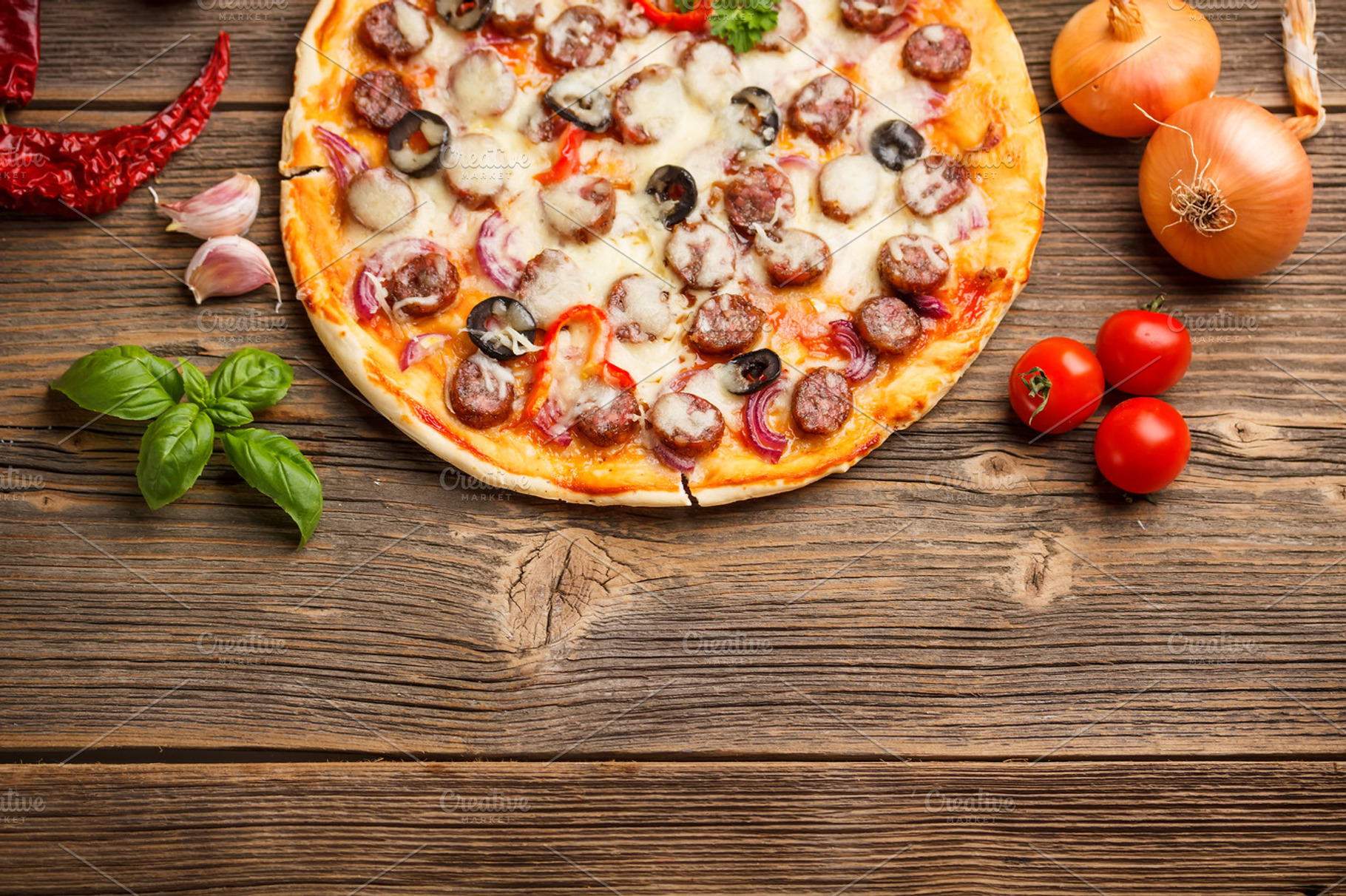 Pizza stock photo containing pizza and still life
