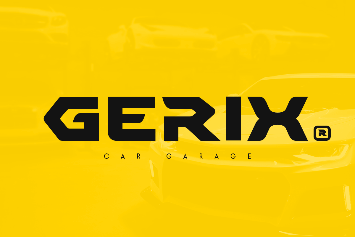 RACER - Racing Car Modern Font, a Sans Serif Font by Hamz Studio (Photo 4 of 8)