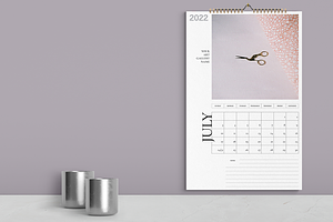 Boho Lifestyle Wall Calendar 2022