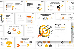 Target And Goals Infographic P-Point