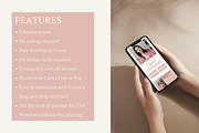 Link In Bio Canva Template | Coach, a Landing Page Template by The Chaos Project (Thumbnail 3 of 7)