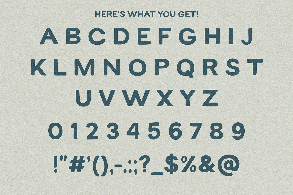 Coast - A Coastal, Hand-drawn Font, a Sans Serif Font by Eric Pond Designs (Photo 4 of 5)