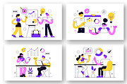 10 Business Management Illustration, a Person Illustration by denayunebgt (Thumbnail 2 of 4)