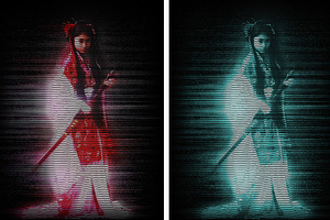 Sci-Fi And Hologram Photoshop Action