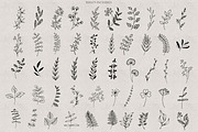 Procreate Floral Doodle Stamps Brush, a Brush Add-On by Dervik Art Store (Thumbnail 4 of 6)