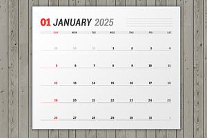 Wall Calendar 2025 WC037-25