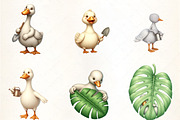 Plant Goose PNG, Funny Plant Lover P, an Illustration by CrexoraLab (Thumbnail 3 of 5)