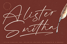 Alister Smitha Stylish Signature