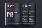 Resume Booklet Template, a Resume Template by TemplatesForest (Thumbnail 3 of 5)