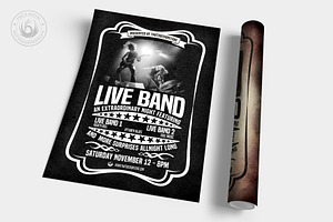 Live Concert Flyer Template V1