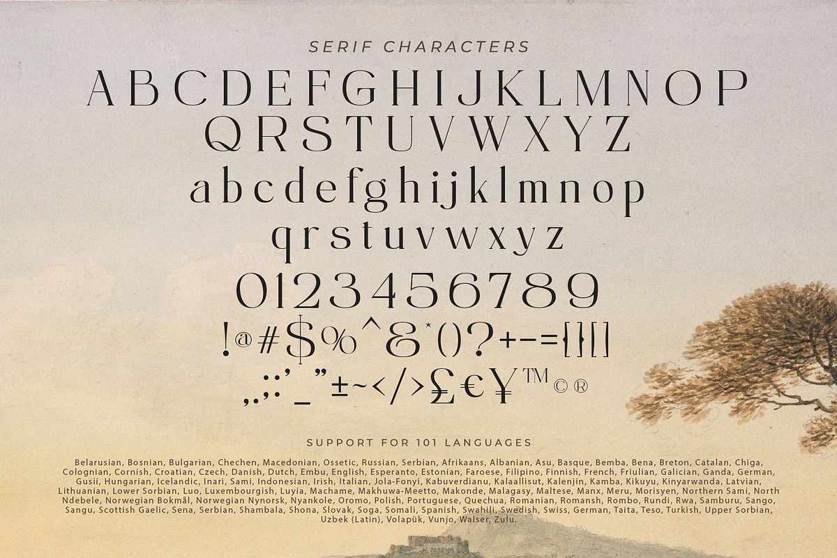 Sunset Imaginary, a Script Font by din-studio.com (Photo 9 of 10)
