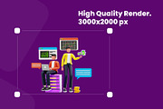 Product Management 3D Illustration, a 3D by novia99design (Thumbnail 2 of 6)