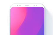 20 Minimalist & Flat Devices Mockups, an iPhone Mockup by Asylab (Thumbnail 55 of 97)