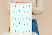Swimmers in the pool pattern, a Pattern Graphic by bigmomentsdesign (Thumbnail 1 of 13)