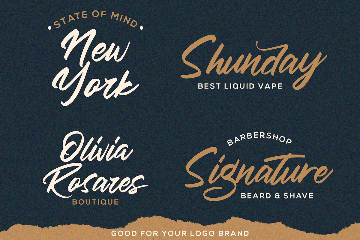 Haredang - Bold Script Font preview 5