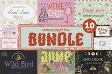 Whimsical Playful Font Bundle