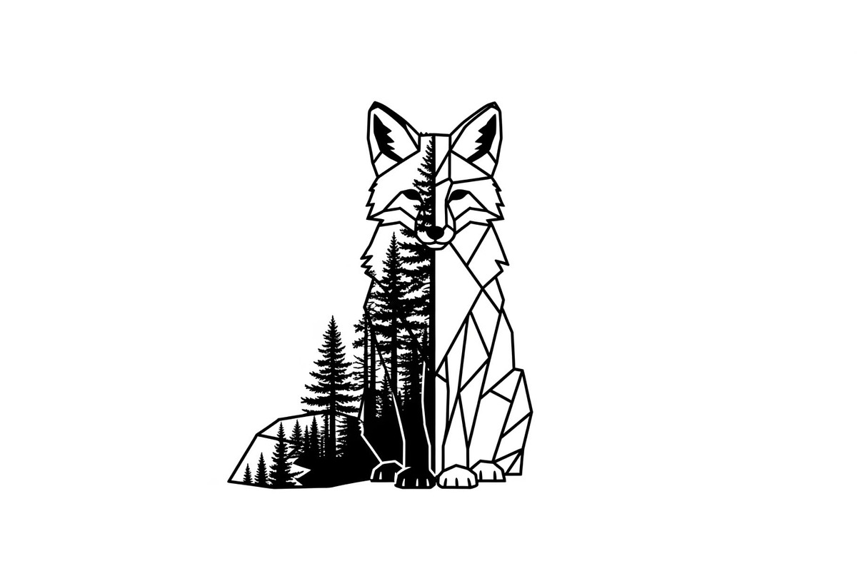 Fox Forest Silhouette Vector Bundle, an Illustration by Creativeshirt (Photo 25 of 31)