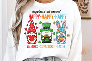 Happiness All Around Gnomes PNG, an Illustration by Libby Wishes (Thumbnail 2 of 6)