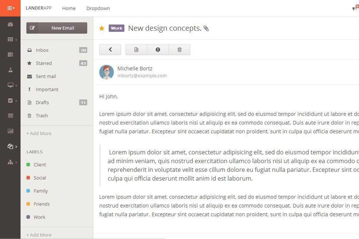 LanderApp - Responsive WebApp, a Bootstrap Template by Optimistic Designs (Photo 4 of 5)