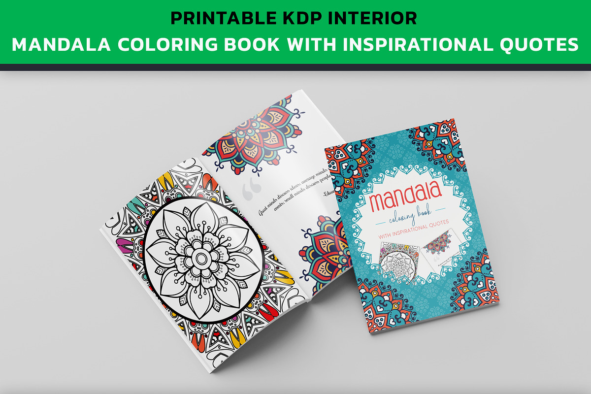 KDP Mandala Coloring Book, an Illustration by PublishingHelper (Photo 3 of 4)