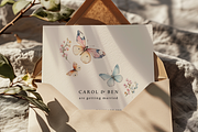 Butterflies Whimsical Spring, a Decorative Illustration by ThaismotaCreativeCo (Thumbnail 3 of 7)