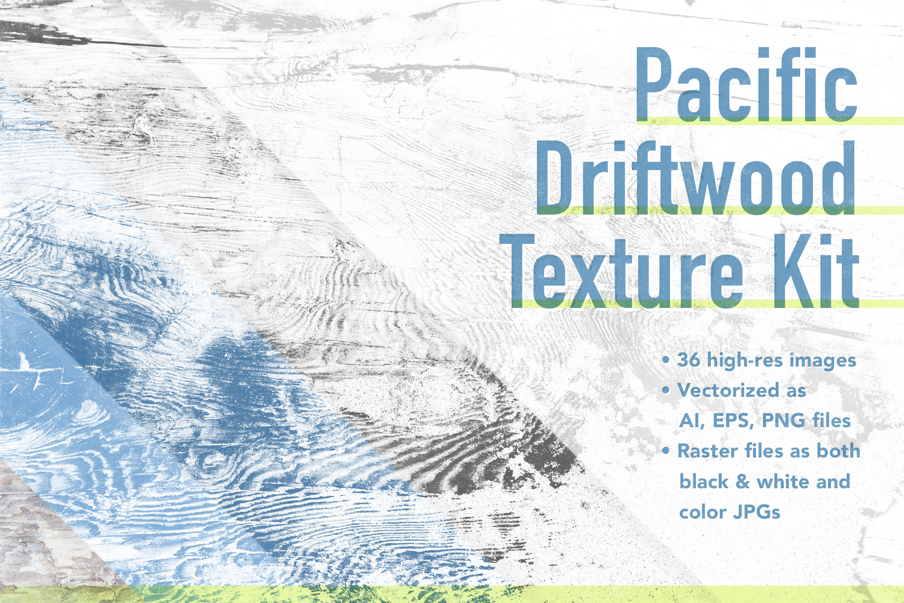 Pacific Driftwood Texture Kit, a Texture Graphic by Satchel & Sage