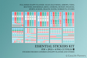 Printable Stickers For Happy Planner