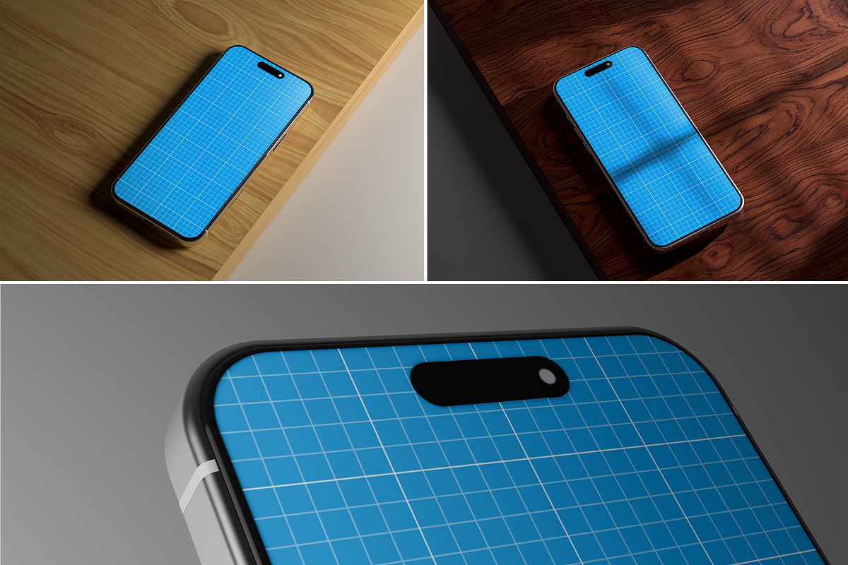 iPhone 17 Pro Max Mockup Kit, an iPhone Mockup by Illusiongraphic (Photo 10 of 15)