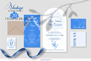 Vintage Wedding Frames, a Decorative Illustration by Collection by VY (Thumbnail 6 of 11)