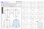 Vector Shirt Design Set, an Illustration by HYDNSTUDIO (Thumbnail 1 of 9)