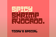 Minotaur Display Font (2 fonts), a Font by SelfBuild Type (Thumbnail 5 of 6)