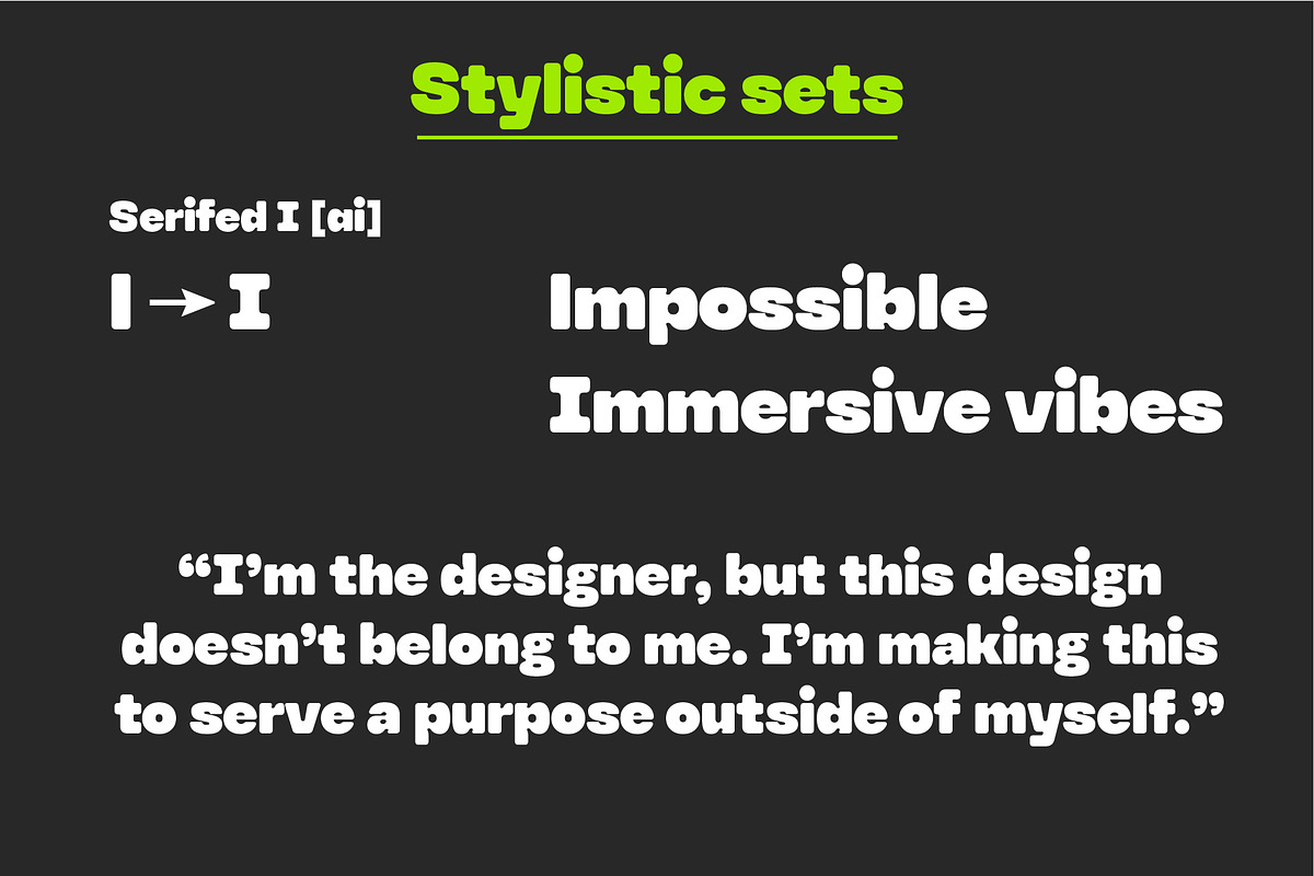YNF Toyka | Display sans serif, a Sans Serif Font by YNF (Photo 8 of 15)