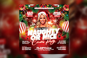 Christmas Santa Clus Party Flyer, a Flyer Template by RTXdesinger99 (Thumbnail 3 of 3)